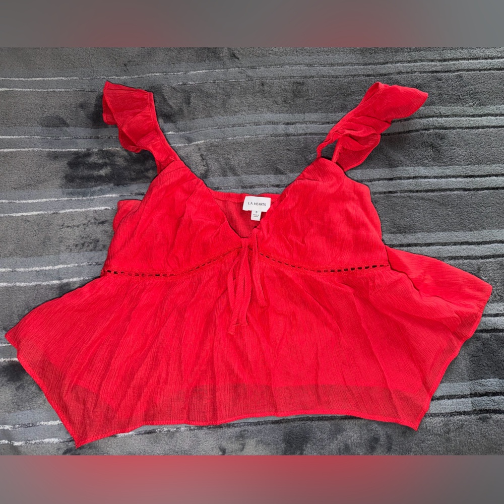 pacsun babydoll top